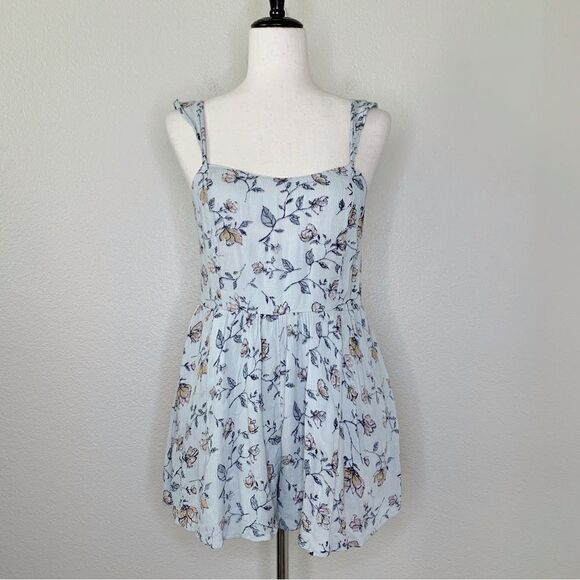 Urban Outfitters Kimchi Blue Floral Romper - Picture 1 of 11